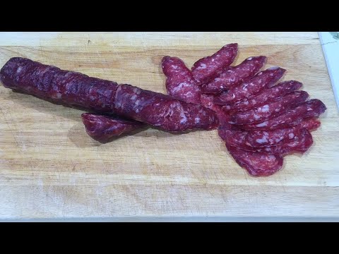 Сыровяленная колбаса в домашних условиях.