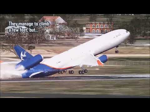 Disastrous Take Off at Shanghai Airport - Avient Aviation Flight 324