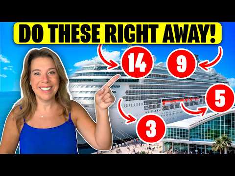 20 Things SMART Cruisers ALWAYS Do on Embarkation Day