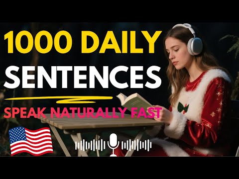⭐1000 Everyday English Sentences to Speak Fluently & Confidently