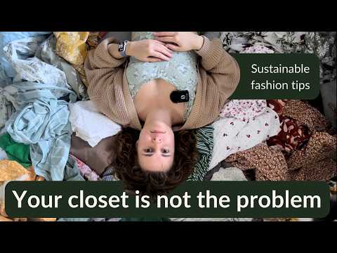 How to solve your wardrobe crisis sustainably WITHOUT fast fashion 👚 ✨
