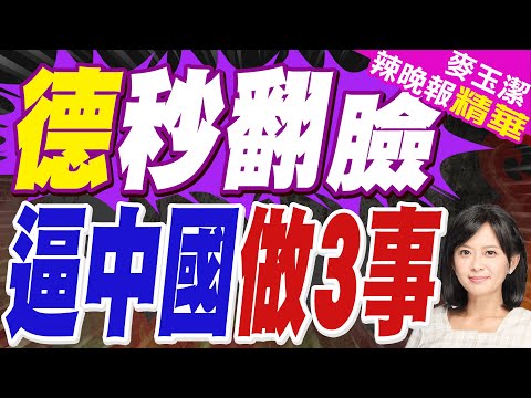 訪華第二站 德財長秒翻臉！梅克爾的明路不走 非逼中國退3步？｜德秒翻臉 逼中國做3事｜蔡正元.栗正傑.謝寒冰深度剖析【麥玉潔辣晚報】精華版 @中天新聞CtiNews