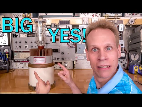 Big Power! 14000 Watt 892-R Transmitter Tube - Will It Work? Power It Up!