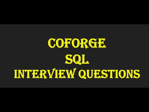 Acing the  Interview: COFORGE SQL Interview Questions and Answers