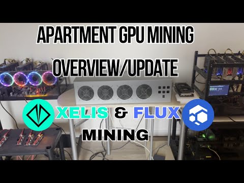 GPU Mining Update | Apartment Mining Overview | Flux & Xelis Mining | Mining Update