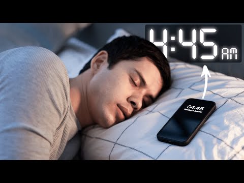 How I Trained Myself to Wake Up at 4:45am EASILY!