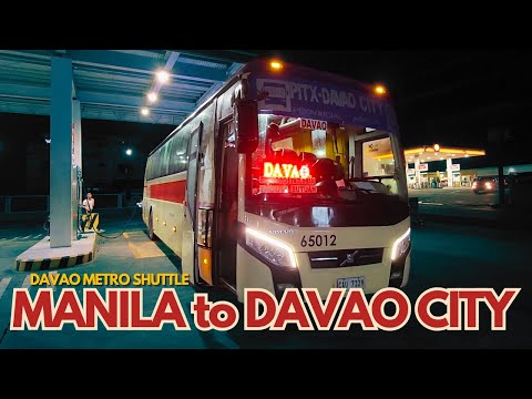 3D2N bus ride from PITX/Manila to Davao via Surigao, Butuan, San Franz, Tagum | Davao Metro Shuttle