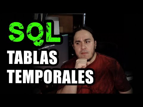 TEMPORARY TABLES en SQL