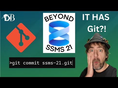 SSMS 21 Git Integration #ssms21