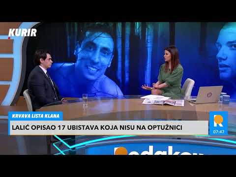 KRVAVI SPISAK KLANA - Lalić za 50 sati svedočenja opisao 17 ubistava koja nisu na optužnici