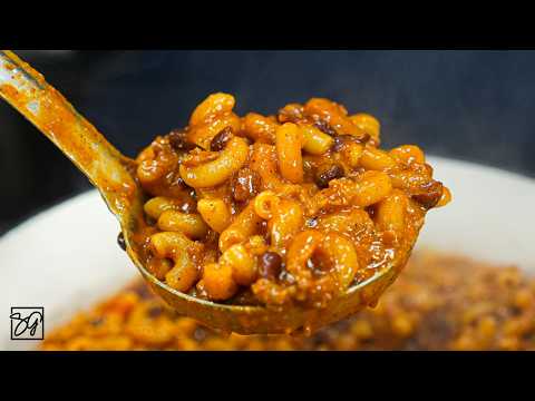 30 Min Chili Mac! Quick & Budget-Friendly