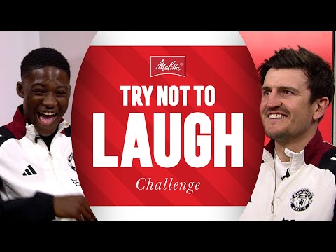 Try Not To Laugh Challenge! 😂 | Mainoo v Maguire