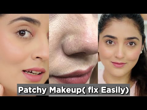 Foundation DRY / PATCHY MAKEUP (Fix easily)