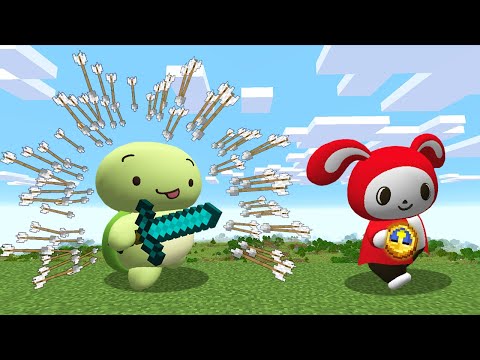 Time Freezer Speedrunner VS Hunter in Minecraft