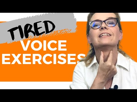How to Improve Your Speaking Voice When It Gets Tired