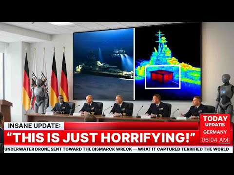 Underwater Drone Sent Toward the Bismarck Wreck — What It Captured Terrified the World