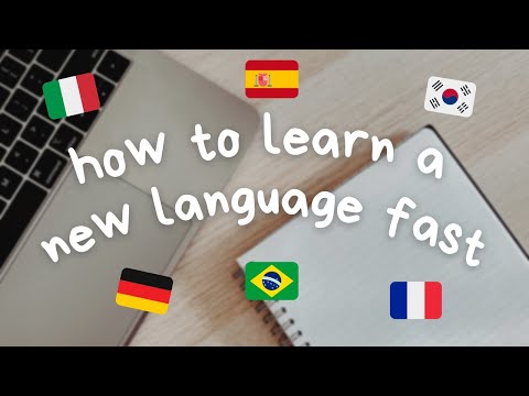 How to Learn a Language Fast! 📚