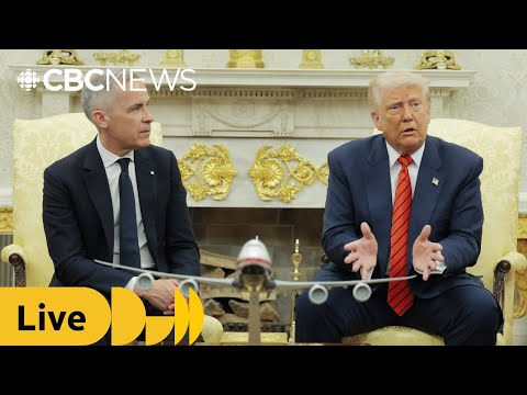 Carney meets Trump at White House for 1st time | CBC News Special Coverage