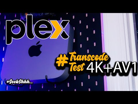 M2 Apple Silicon Base Model Plex Transcode Test! #MacMini #MacbookPro #iMac #4K #AV1 #GeekShhh