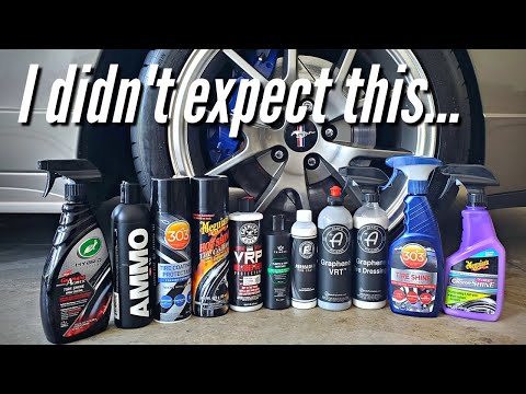 Who Makes The Longest Lasting Tire Shine? Meguair's, Turtle Wax, 303, Chemical Guys, Ammo, and More!