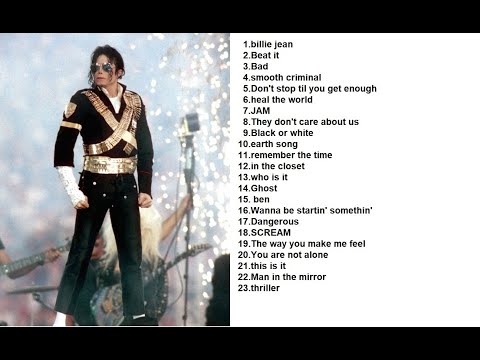Michael Jackson Greatest Hits 23 songs