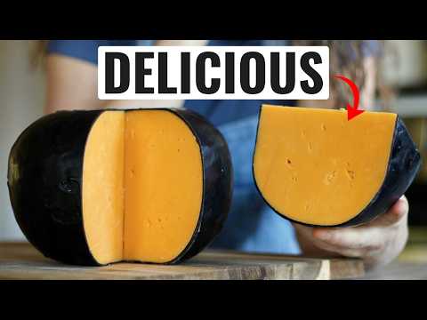 How to Make Edam Cheese (With a STUNNING Wax Finish)