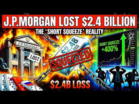 J.P. Morgan Just Lost $2.4 Billion | The "Short Squeeze" Reality