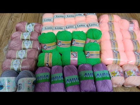 The best👍 YARN for knitting spring-summer.🌺 My favorite yarn.