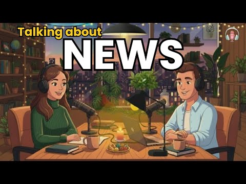 How to Talk About News in English | English Podcast for Speaking Fluency
