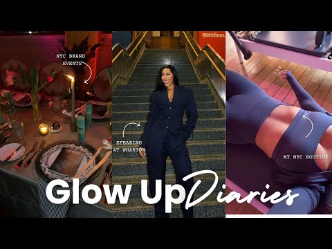 GLOW UP DIARIES | how I manifested my dream life, speaking at Wharton, staycation with AMIKA & MORE