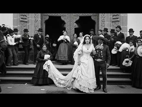Historia real: La Boda que Terminó en Pánico — Rosa Salazar (1882, Michoacán)  multitud aterrorizada