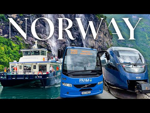 3 DAYS Thru NORWAY by Boat, Bus, & Train! ⛴ 🚎 🚆