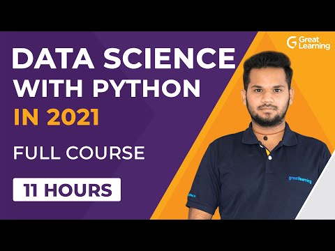 Data Science with Python Full Course 2022 | Python for Data Science | Great Learning