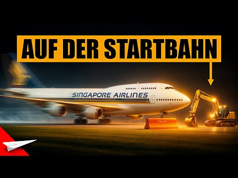 ABGESTÜRZT Sekunden vor dem Start – Singapore Airlines 006