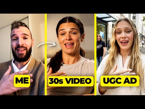 How to have realistic dialogues with AI UGC ads (Full Course)