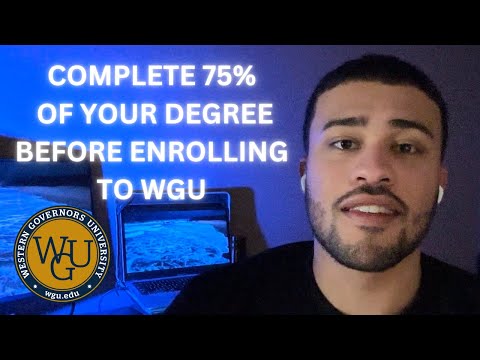 How to Skip 2 Semesters Before Enrolling at WGU (How to accelerate at WGU)