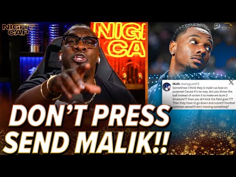 Shannon Sharpe WARNS Malik Nabers: THINK Before Calling Out Giants Play-Calling on X! | Nightcap