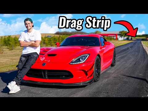 Building a Drag Strip in My Backyard!