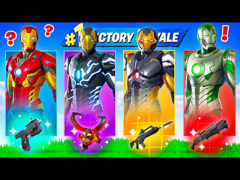 The *RANDOM* IRON MAN BOSS Challenge in Fortnite!