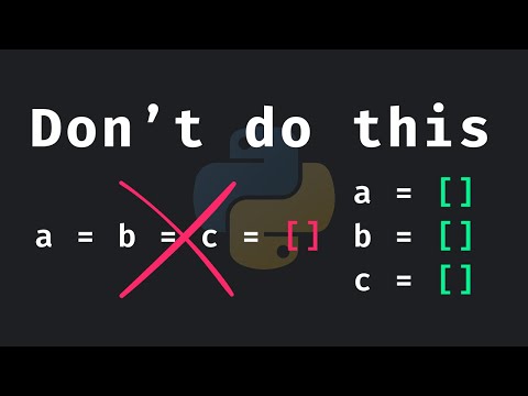 Beginners Often Make THIS Mistake In Python