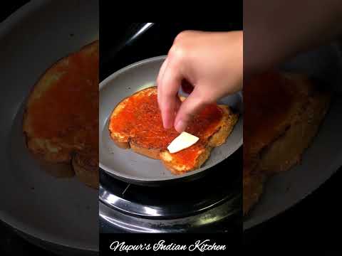 Bread pizza|Veggie bread pizza #shorts