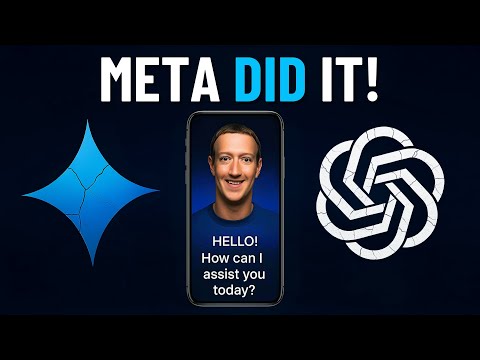"Meta Just Launched an AI App to Rival ChatGPT & Google Gemini – New Personal AI Assistant!"