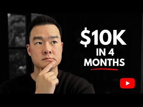 It’s BORING, but this made me $10K in 4 months on YouTube