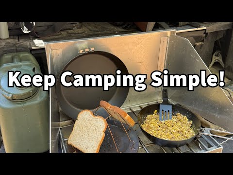 Keep Camping Simple 5 Categories of items to build a camp outfit with Dave Canterbury