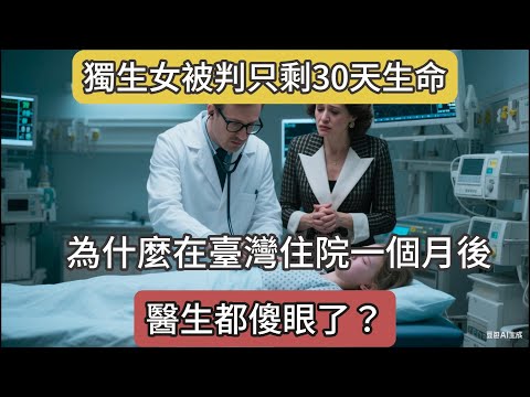 法國百萬富翁獨生女被判只剩30天生命，為什麼在臺灣住院一個月後醫生都傻眼了？
