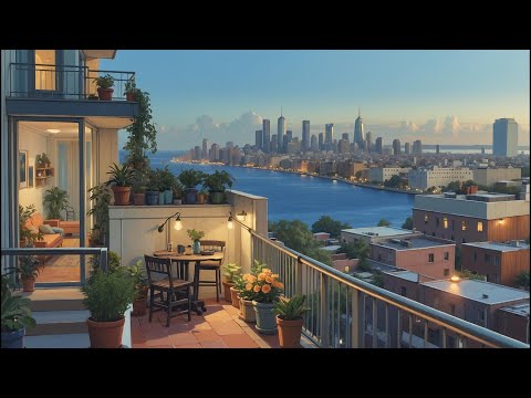 Coastal Lofi Chill 🌅 Sunset Beats for Study & Relax