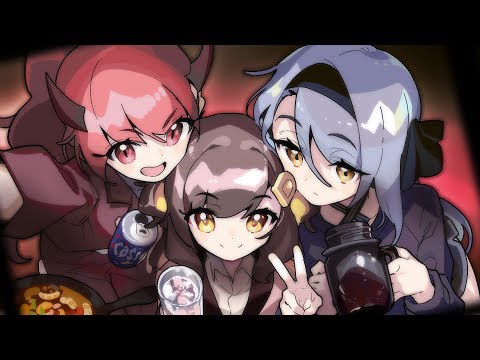 사랑하는 친구들과 만나 술먹방