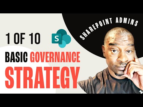01 Basic Governance within SharePoint | SharePoint Admins Governance