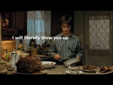 I edited the Aunt Marge scene in Harry Potter