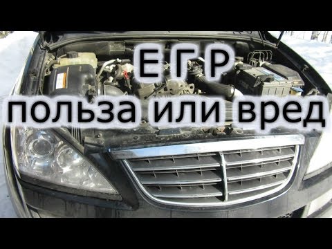 ЕГР Глушить или нет? Ssangyong Kyron D20DT. ЕГР на дизеле. Клапан егр.